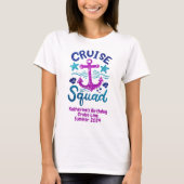 T-shirt Squad Group Friends Custom Birthday Event (Devant)