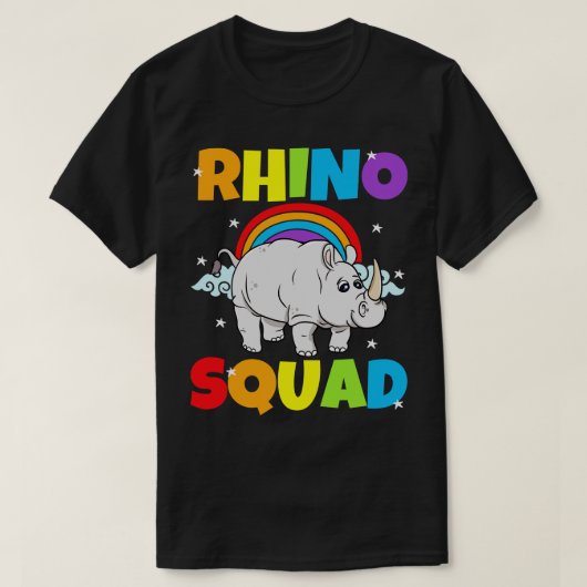 T-shirt Squad Rhinoceros (Design devant)