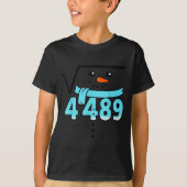 T-shirt Square Root 4489 Christmas Meme Six Seven Slang Ma (Devant)