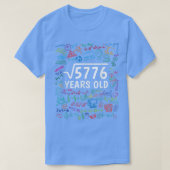 T-shirt Square Root Of 5776 (Design devant)
