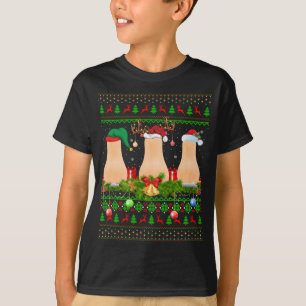 T-shirt Squash Fruit Lover Xmas Père Noël Ugly Squash Chri