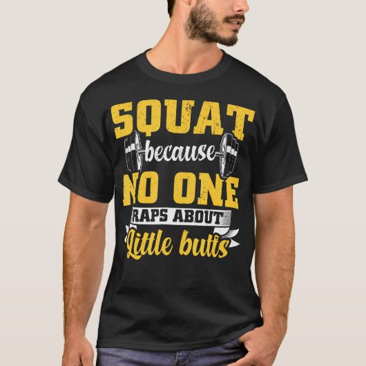 T-shirt Squat Parce Que Personne Ne Viole À Propos Des Pet (Devant)