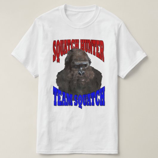 T-shirt Squatch Hunter Team Squatch (Design devant)