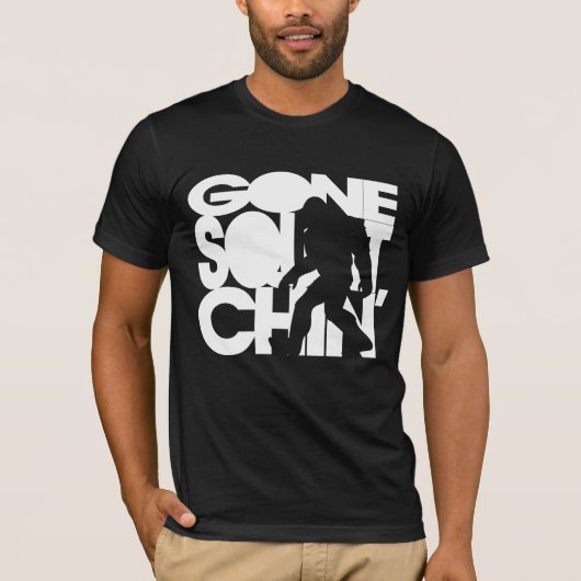 T-shirt Squatchin allé (Devant)