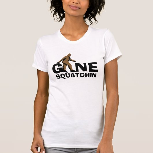 T-shirt Squatchin allé (Devant)