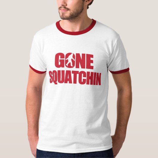 T-shirt Squatchin allé (Devant)