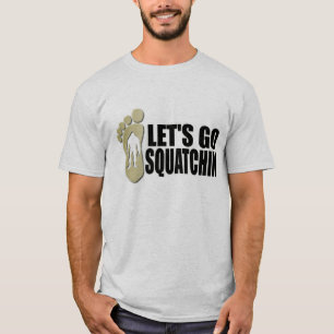 T-shirt Squatchin allé