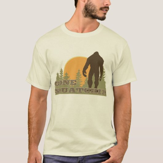 T-shirt Squatchin allé (Devant)