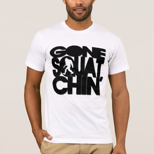 T-shirt Squatchin allé (Devant)