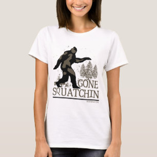 T-shirt Squatchin allé