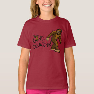 T-shirt Squatchin allé