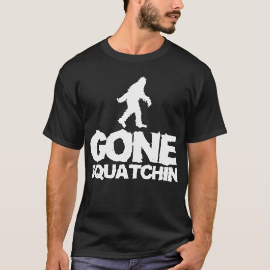 T-shirt Squatchin allé (Devant)