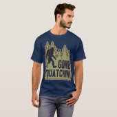 T-shirt Squatchin allé (Devant entier)