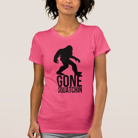 T-shirt Squatchin allé grand par pied (Devant)