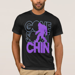 T-shirt Squatchin allé - pourpre/bleu