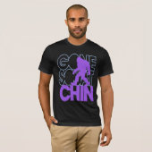 T-shirt Squatchin allé - pourpre/bleu (Devant entier)