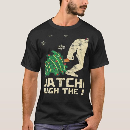 T-shirt Squatching Through (Devant)