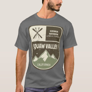 T-shirt Squaw Valley Sierra Nevada Californie