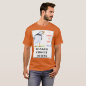 T-shirt Squawking puffin veut un Say dans le vote. (Devant entier)