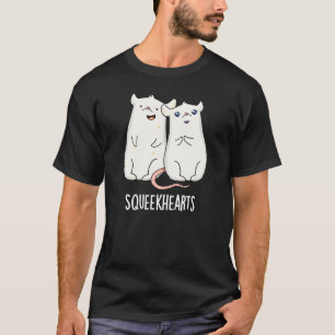 T-shirt Squeekhearts Funny Souse Sweetheart Pun Dark BG
