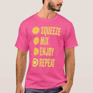 T-shirt Squeeze Mix Profitez de Répéter Lemonade Stand Bos