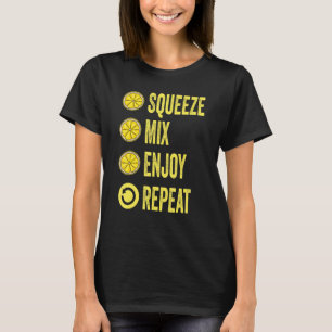 T-shirt Squeeze Mix Profitez de Répéter Lemonade Stand Bos