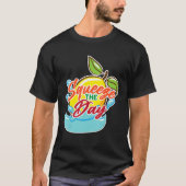 T-shirt Squeeze The Day Lemonade Stand Juice Stand Lemonad (Devant)