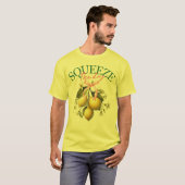T-shirt Squeeze the Day Lemons (Devant entier)