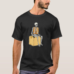 T-shirt Squelette Collègue Swagazon Associé Squelette Assi