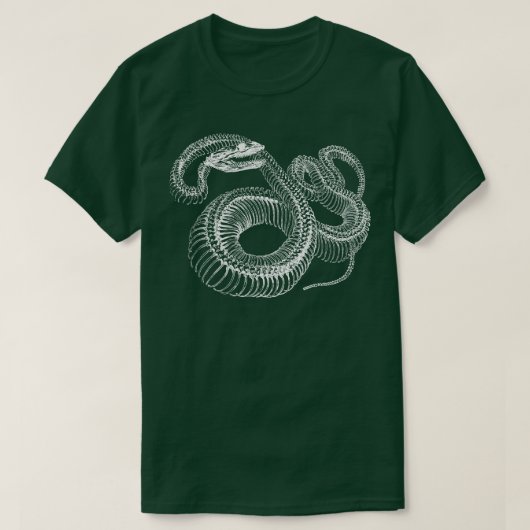 T-shirt Squelette de constricteur Boa (Design devant)