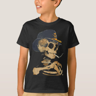 T-shirt Squelette de Cow-boy Fumeur