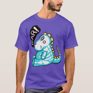 T-shirt Squelette de dinosaure mignon