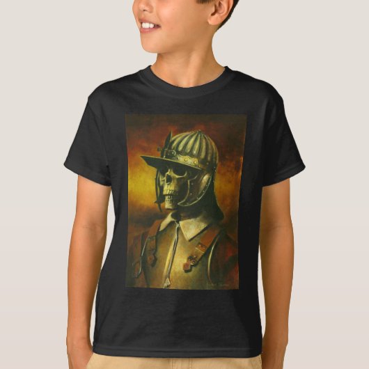 T-shirt Squelette de la guerre civile (Devant)