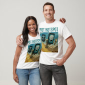 T-shirt Squelette de Point Chaud de Pot Épice Mème Chaos (Unisexe)