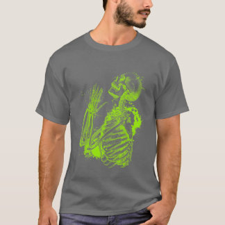 T-shirt squelette de prière