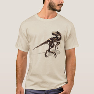 T-shirt Squelette de T-Rex de dinosaure