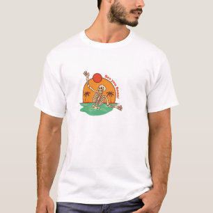 T-shirt Squelette de vacances