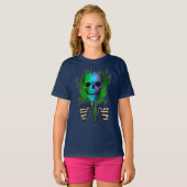 T-SHIRT SQUELETTE DÉCHIRÉ (Devant entier)