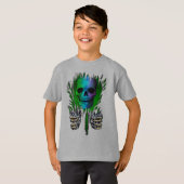 T-SHIRT SQUELETTE DÉCHIRÉ (Devant entier)