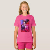 T-shirt Squelette d'Halloween effrayant (Devant entier)