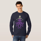 T-shirt Squelette d'Octopus (Devant entier)