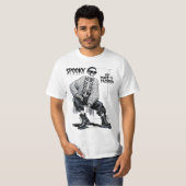 T-shirt Squelette Drôle Mais Mode Épouvantable (Devant entier)