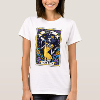 T-shirt Squelette Drôle Salé B Tarot