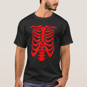 T-shirt Squelette du costume d'Halloween