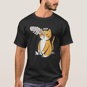 T-shirt Squelette éffrayant Squelette Touche main Nez Cost