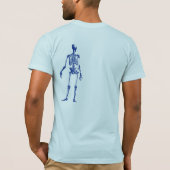 T-shirt squelette excentré (Dos)