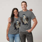 T-shirt Squelette féerique gothique peu intellectuel de (Unisexe)
