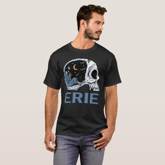 T-shirt Squelette froid - Erie (Devant entier)