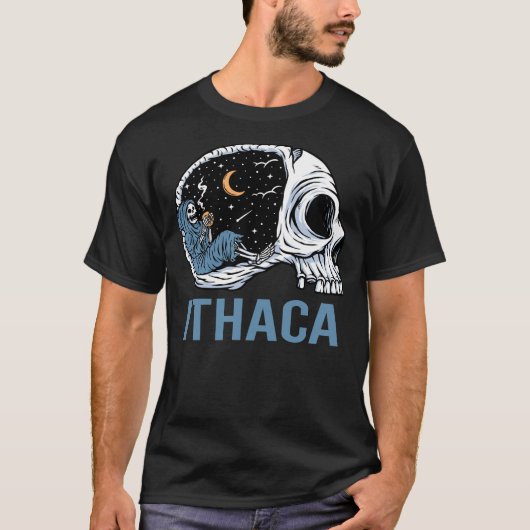 T-shirt Squelette froid Ithaca (Devant)
