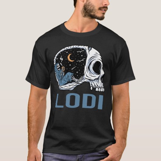 T-shirt Squelette glaçant - Lodi (Devant)